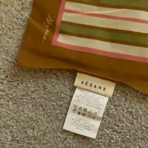 Sezane Scarf-Striped NWT - Picture 7 of 9